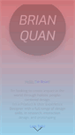 Mobile Screenshot of brianquan.com